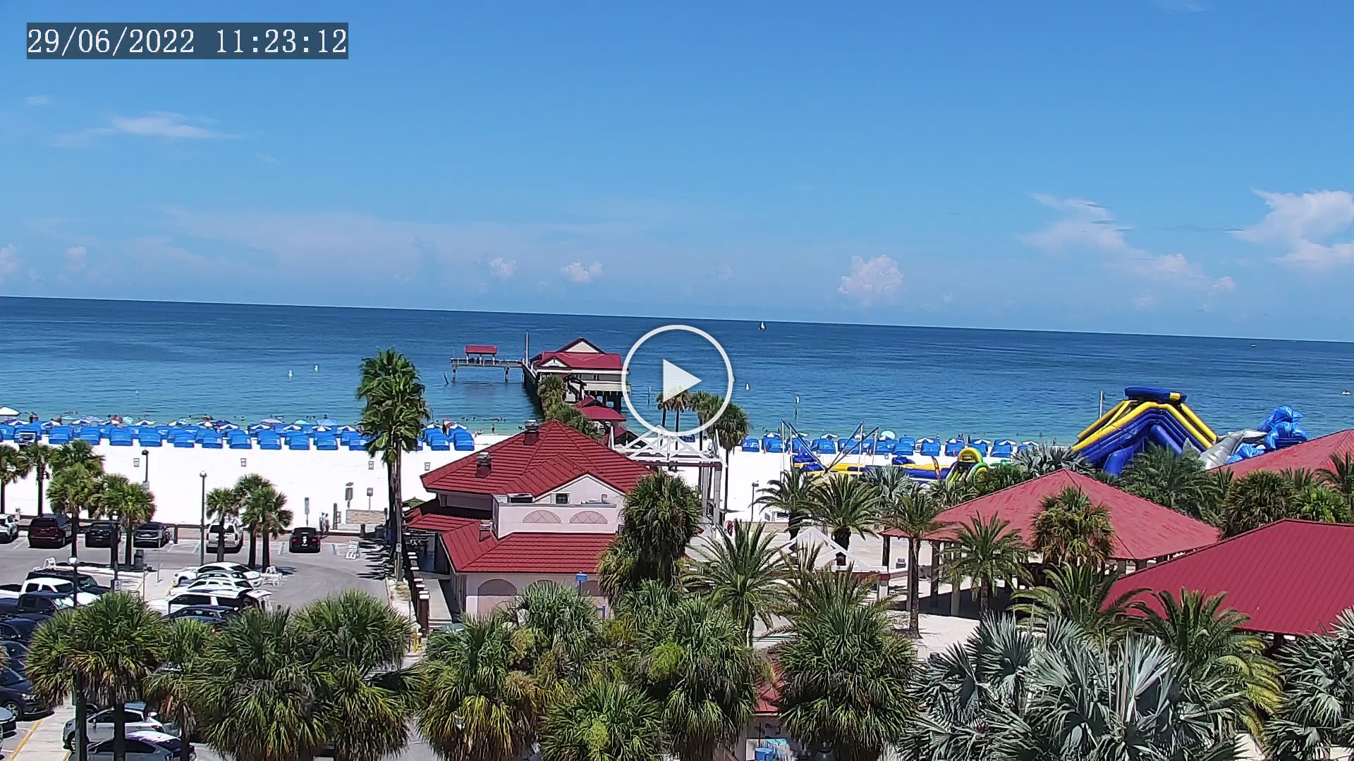 Clearwater Beach Pier South Overview