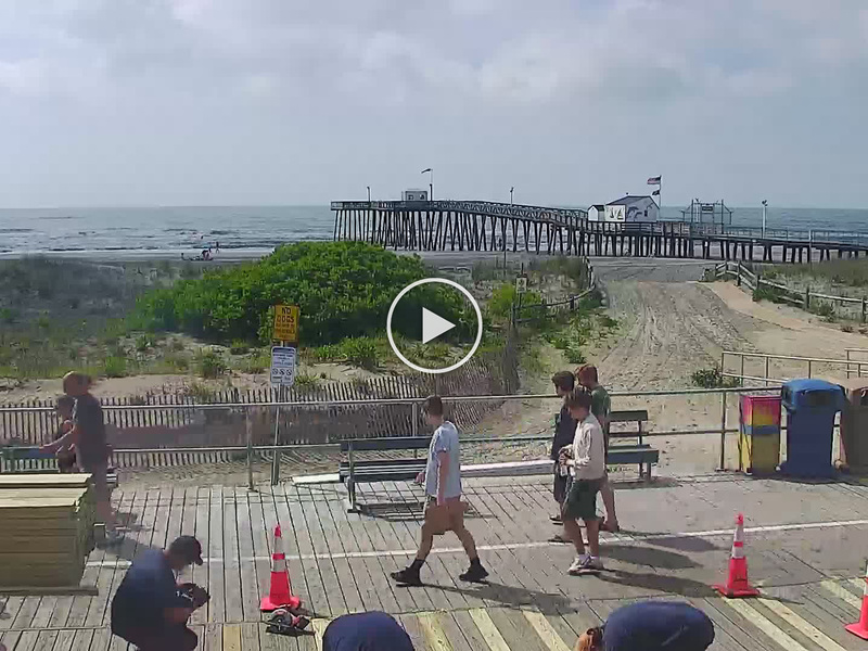 Live 14th St Pier & Boardwalk, New Jersey, Ocean City OCNJ Webcam