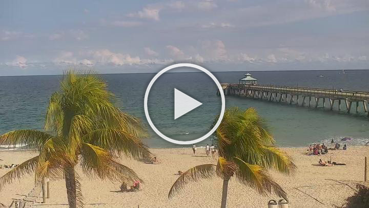 Live Deerfield Beach Pier, Deerfield Beach, Florida Webcam