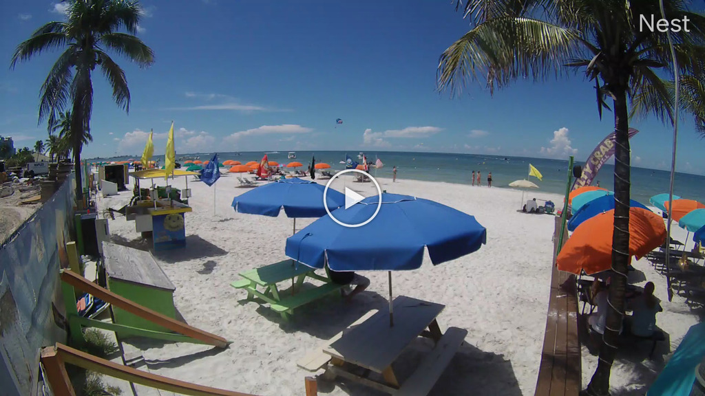 Fort Myers Beach Pier North | Live Fort Myers Beach Webcam