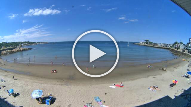 Live Front Beach, Massachusetts, Rockport Webcam