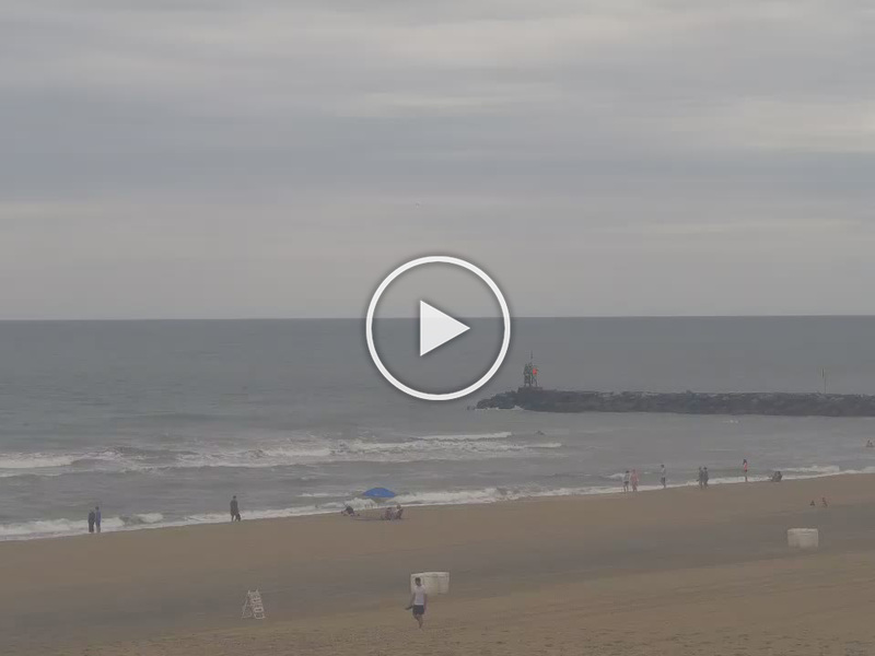 Live 1st St Jetty, Virginia, Virginia Beach Webcam