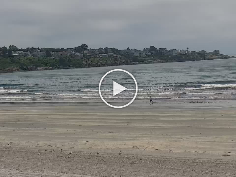 Live Long Sands Beach, Maine, York Beach Webcam