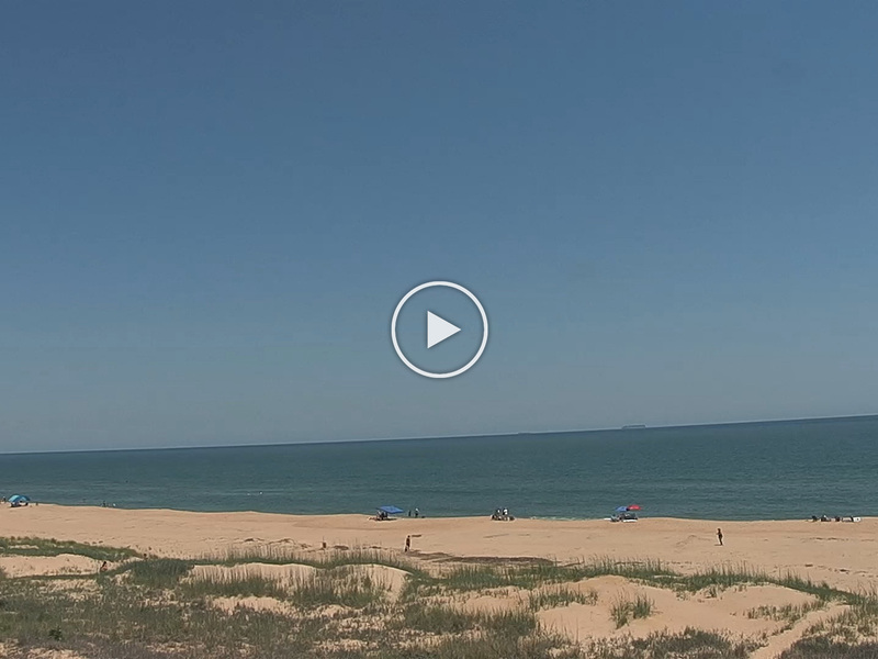 Live Sandbridge Beach, Virginia, Virginia Beach Webcam