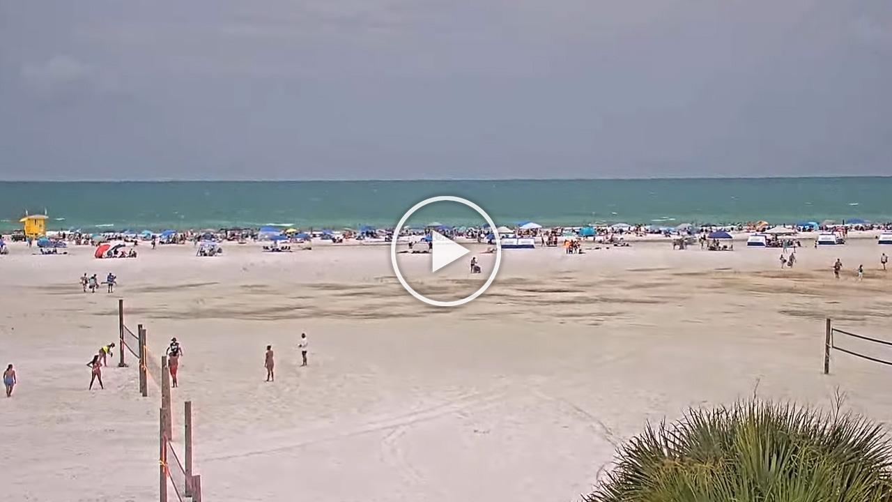 Siesta Key Beach  Siesta Key Webcam  Live Florida Beach Cams