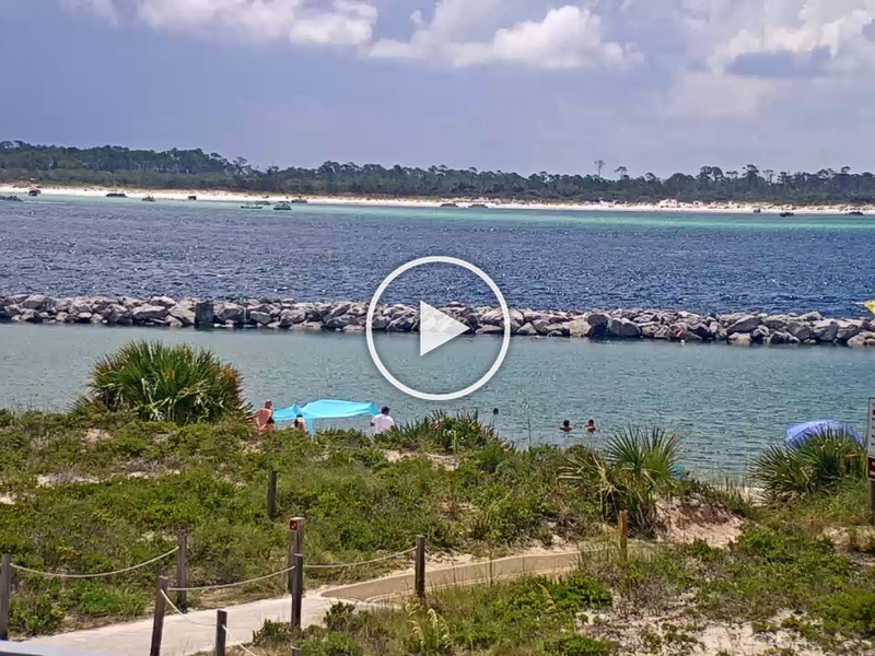 Live St Andrews State Park, Florida, Panama City Beach Webcam