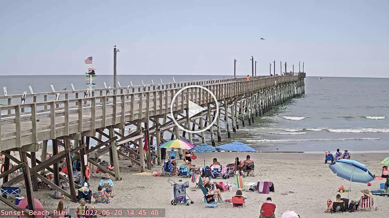 Alabama Ave Kure Beach Webcam Live North Carolina Beach Cams