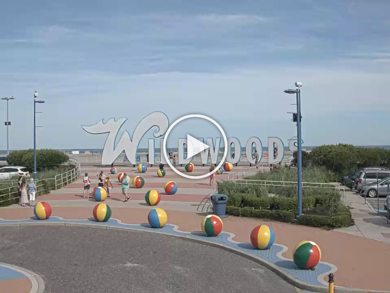 Live Wildwood Beach, New Jersey, Wildwood Webcam