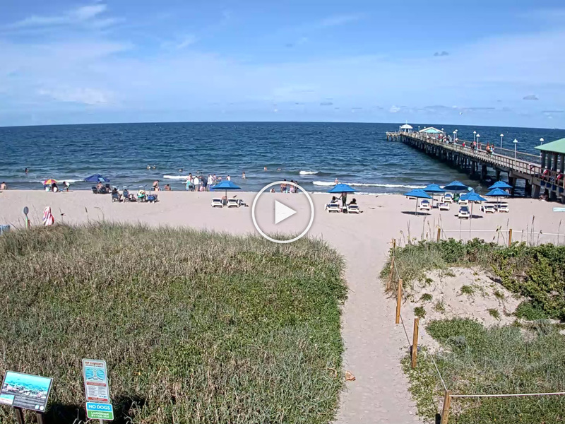 Live Anglins Pier North, Florida, Lauderdale-by-the-Sea Webcam